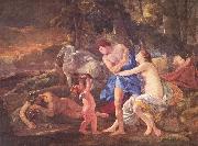 Nicolas Poussin Cephalus und Aurora painting